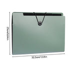 Three Colors Horizontal A4 Folder Students Office Business Trip Multi-layer Large Capacity 5/8/13 Layers Storage Organ Bag