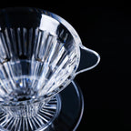 Crystal Eye Dripper 1-4 Cups Glass Slow Brewing Accessories Pour Over Coffee Dripper Reusable Coffee Maker