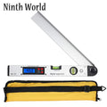 2025 Hot Sale 400mm/16inch  0-225 Degree Protractor Spirit Level Digital Angle Finder Gauge Meter Angle Finder with Level Bubble