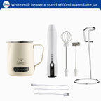 Bincoo-Electric Coffee Milk Maker, Handheld Household Mixer, Adjustable Double-Headed Gear