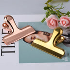 Plating Stainless Steel Paper Clips Office Paper Organizer Student Teacher Stationery School Office Business Supplies