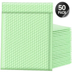 50 Pcs Multi Colors Bubble Mailer Bubble Padded Mailing Envelopes Mailer Poly for Packaging Self Seal Shipping Bag ﻿