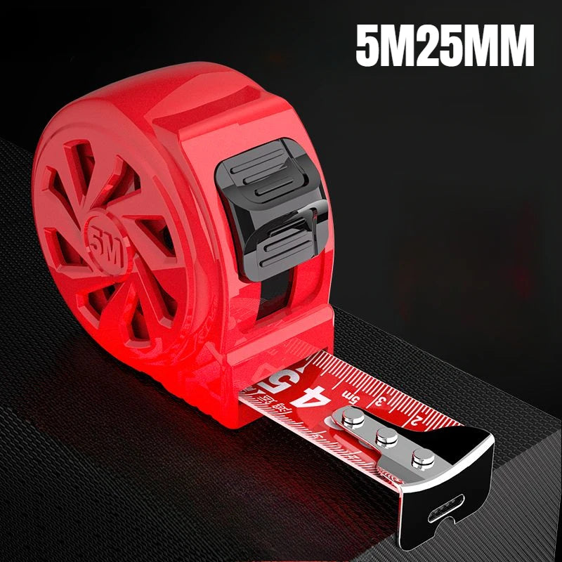 5M Tape Measure Retractable Red High-precision 3M 7.5M Measuring Tape Thickened Wear-resistant Tape Practical Measuring Tools