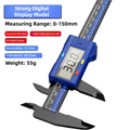TINSOL 150mm High Precision Digital Caliper Carbon Fiber Reinforced Electronic Vernier Caliper LCD Display Auto Off for Jewelry