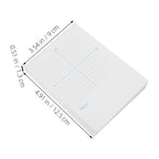 3Pcs Math Xy Coordinate System Notepad Precise Graph Paper Pad for Students Teachers Engineers Classroom Homework Practice Grid