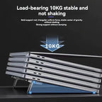 4 in 1 Office Laptop Stand Vertical Save Desktop Space Easy To Place Computer Accessories Scalable Width Office Desk Storage