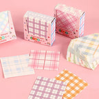 200pcs Style Pattern Sticky Notes, Element Notepad, Non-Sticky Notepad Ledger, Ledger, Diary, School Supplies, Stationery
