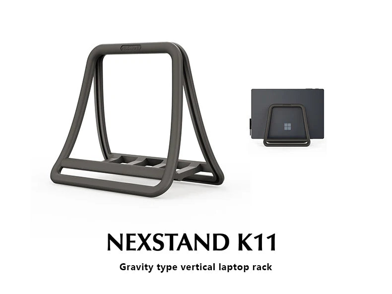 NEXSTAND K11 Vertical Laptop Tablet Stand,Foldable Desktop Stand,Laptop Base,Multi-Purpose Stand,Notebook Desk Dock Tablet Stand