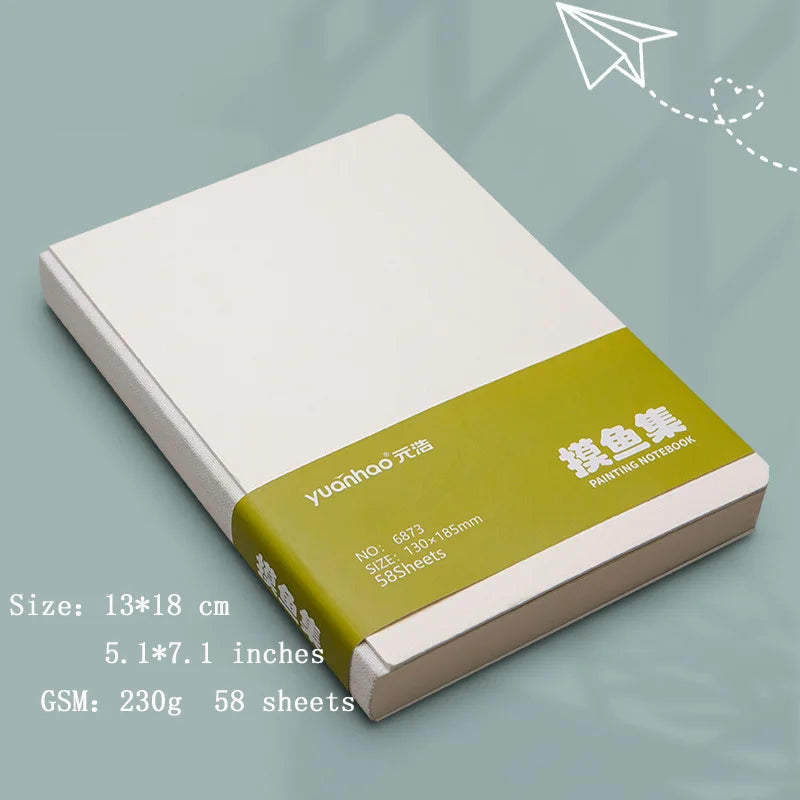Mini Watercolor Drawing Book Thick Paper GSM 230g Pocket Sketchbook Marker Painting Paper ,Leisure  Entertainment Art Supplies