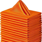 10pcs Wedding Decoration 30x30cm Satin Napkin Soft Reusable Dinner Napkins Washable Table Napkins Event