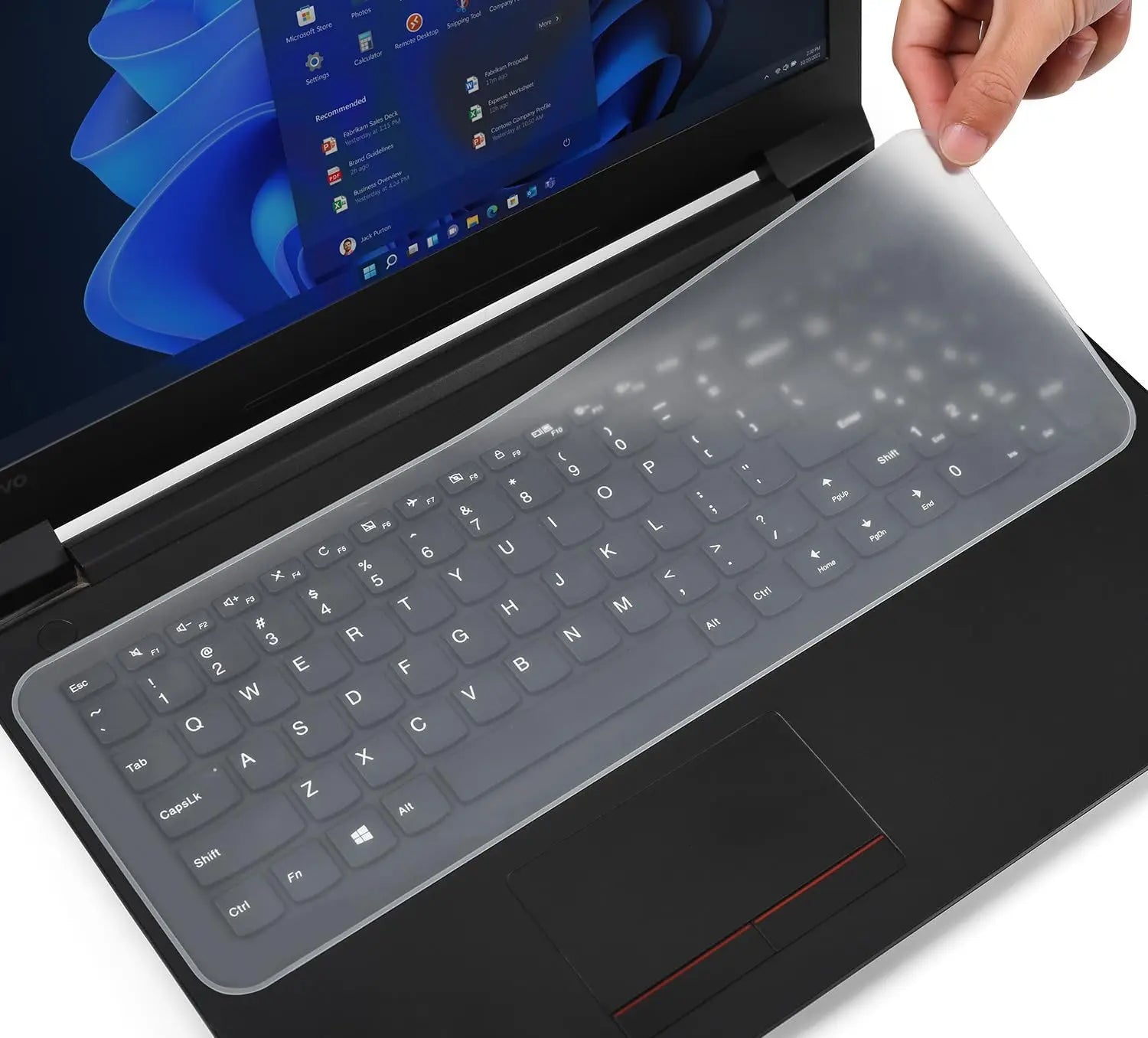 Universal Keyboard Cover Protector Skin for 13" 15.6" inch Laptop Ultra Thin MacBook HP Dell Lenono ASUS Waterproof Dustproof