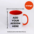 Custom Mug - Personalized Coffee Mug with Photos & Text - Unique Gift for Anniversary, Valentine's Day, and Mother's Day