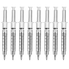 8Pcs Novelty Syringe Ballpoint Pens Cute Stationery Nurse Pen Ballpoint Pen 0.5mm Ballpen