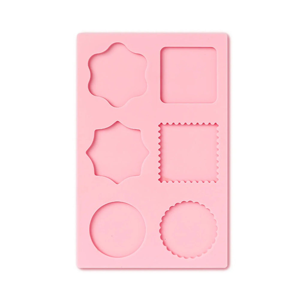 Wax Seal Stamp Silicone Mold Pad Multiple Sizes Sealing Wax Mould Mats Sealing Fix Shapes Envelope Invitation DIY Scrapbook Tool