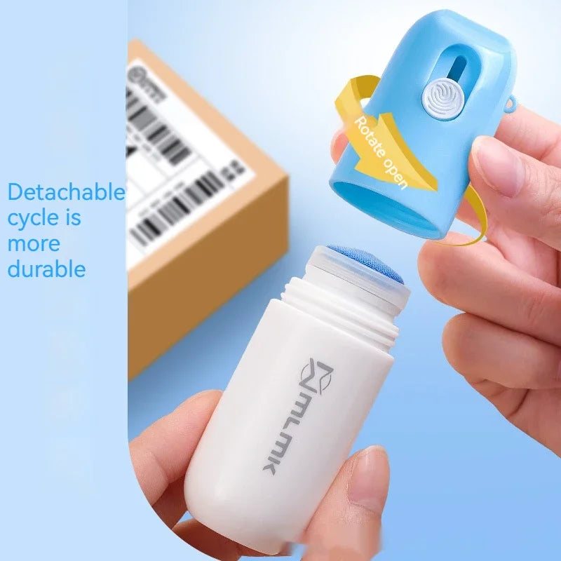 Portable Thermal Paper Correction Fluid Fast-Drying Anti Peep Privacy Protector with Retractable Box Opener Quick Eraser Covera