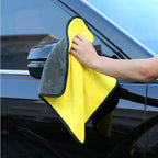 Microfiber Car Cleaning Towel Car Wash Drying Cloth Household Cleaning Supplies Dish Washing Cloth Hemming Car Detail Wash Towel