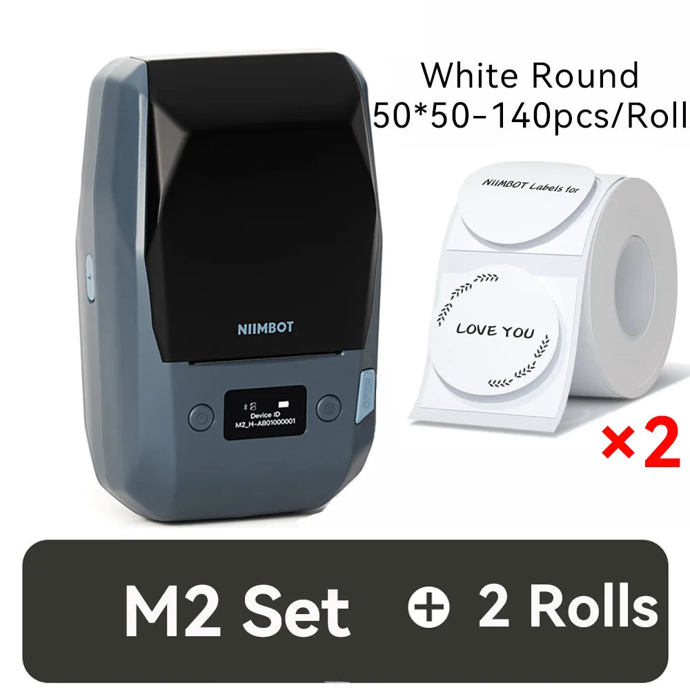 Niimbot N1/M2 Thermal Transfer Label Printer Color Printing Label Machine Wireless DIY Price Tag Sticker for Home Office