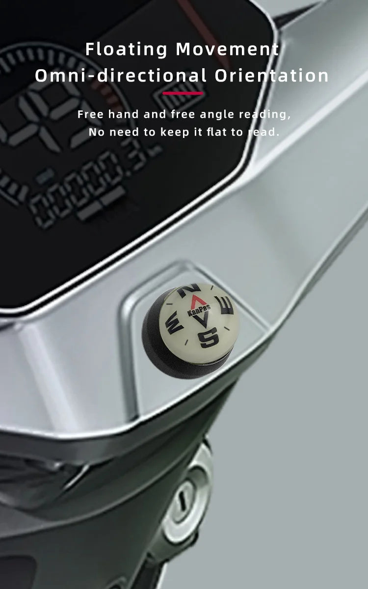 Kanpas Compass Ball/ High Quality Compass Capsule / Mini Compass Accessories / Outdoor Compass / Mini Compass Ball for Car VA-20