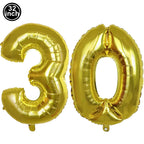 Happy Birthday 30 Year Old Disposable Tableware Black Gold Plate Tablecloth Banner For 30th Birthday Party Decorations  Supplies