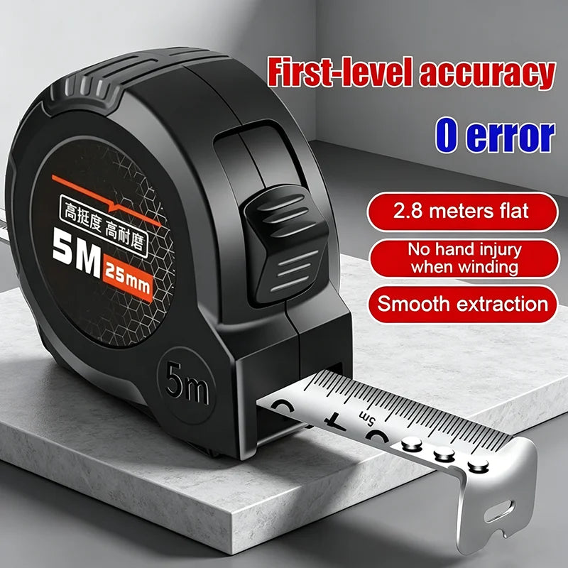 3/5/7.5/10 meter tape measure Anti-drop stainless steel tape measure Home site construction meter measure puller rule