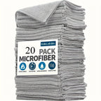 Thicken Microfiber Cleaning Cloths Lint Free Microfiber Cleaning Towel Cloths Reusable Cleaning Towels Absorbent for Car Window