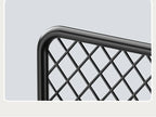 3 or 4 Slot Desktop File Organizer Metal Mesh Magazine Book Document Holder Black White for Office School Home Students Teachers