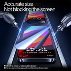 SmartDevil Full Cover Tempered Glass for iPhone 17 17Pro Max 16ProMax 16Pro Screen Protector for iPhone 15Pro HD Anti-blue Light