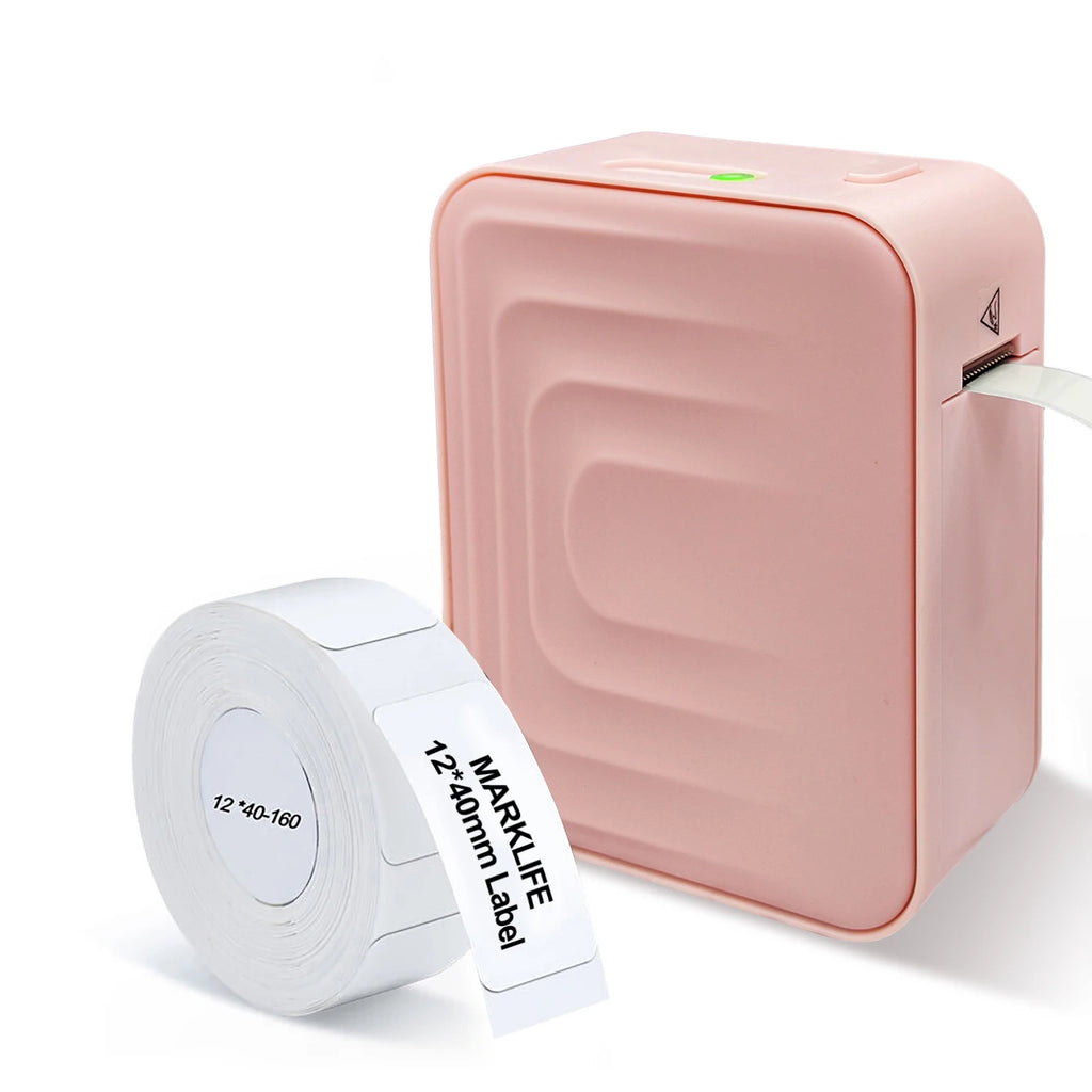 Marklife P15 Wireless Bluetooth Label Printer Portable Thermal Printer Similar as D11 D110 D101 Label Machine Mini Label Maker