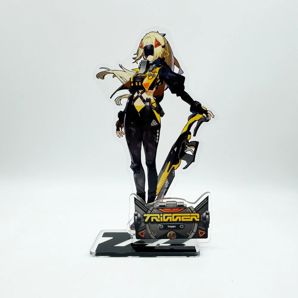 Game Zenless Zone Zero Ye Shun­guang Dialyn Hoshimi Miyabi Anime Acrylic Stand Model Plate Keychain Desk Decor Collection gift