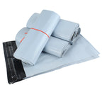 Waterproof Shipping Bags 25x35cm - Extra Strong 0.9mm Grey Poly Mailers, Tear-Resistant Self-Adhesive Envelopes for Secure Packa