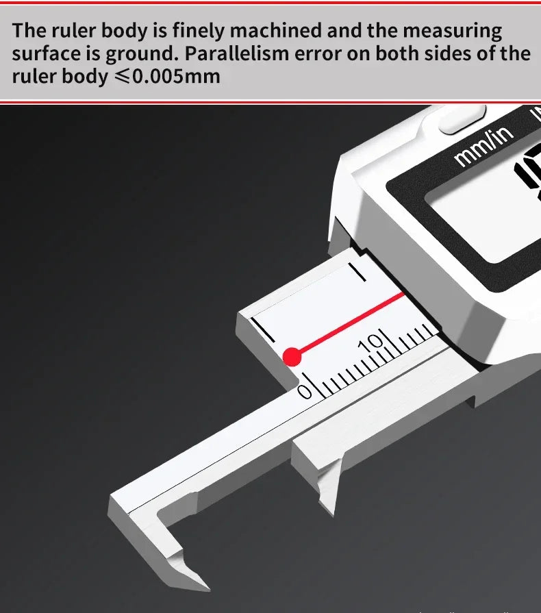 Electronic Inner Groove Width Digital Caliper 4-150 200mm High-Precision 0.01 Hole Inner Groove Measurement Tool