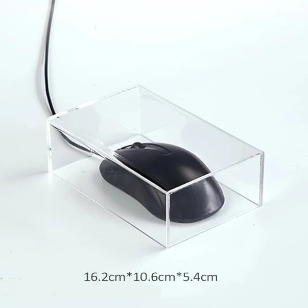 Mechanical Keyboard Dust Cover Acrylic Protecting Shell Hot Bent Compatible With Layout 60 68 87 104 96 WOOTING ROG Azoth IKKI