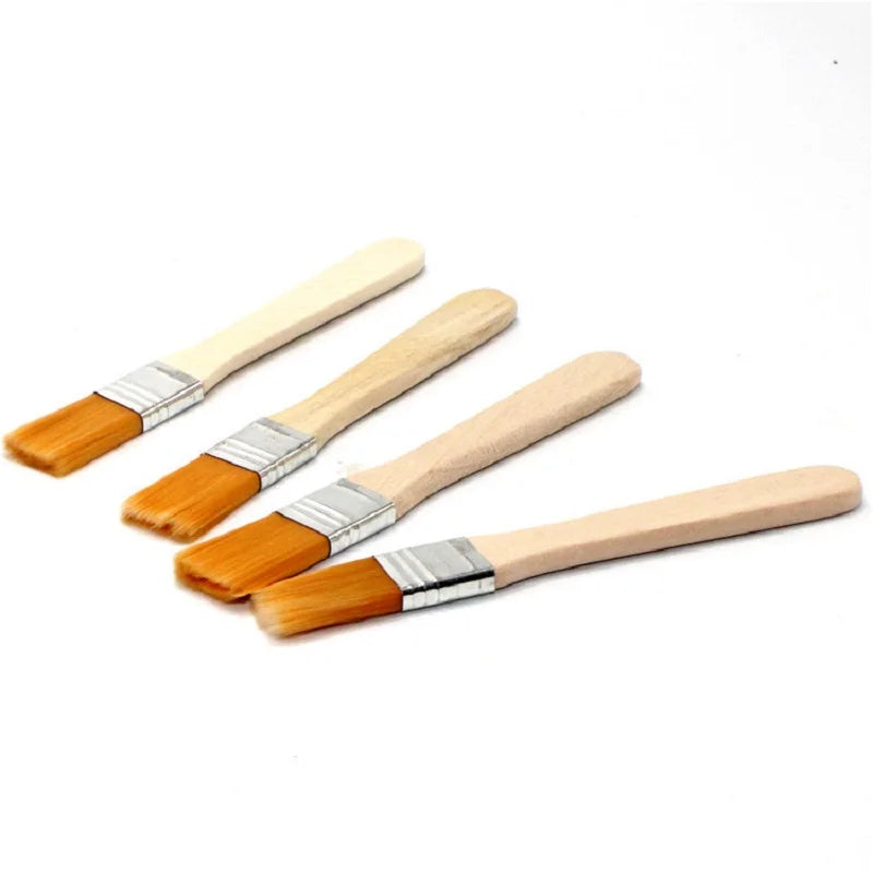 3pcs Wooden Brush Computer Motherboard Dust Removal Keyboard Cleaning Mobile Phone Maintenance Tool Paint Brush Cleaning Brush