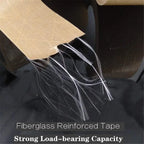Reinforced Kraft Paper Tape Self Adhesive Car Painting Shelter Photo Frame Gummed Packaging Tape Carton Sealing Tape Recyclable