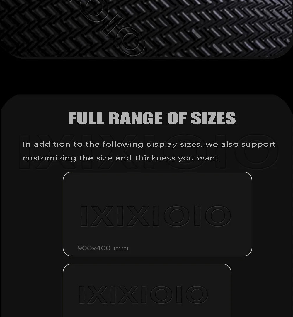 Customize Mouse Pad Gaming XL Large Home DIY Mousepad XXL Desk Mats Soft Office Non-Slip Natural Rubber PC Table Mat