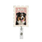 Personalized Custom Pet Picture Badge Reel,Upload Pet Photo & Name,Pet Lover Gift, Birthday, Healthcare Employees, Vet Tech