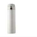 Students Go To School Thermos Cup Creative Bullet Cover Direct Drinking Water Cup Simple Solid Color Durable and Practical