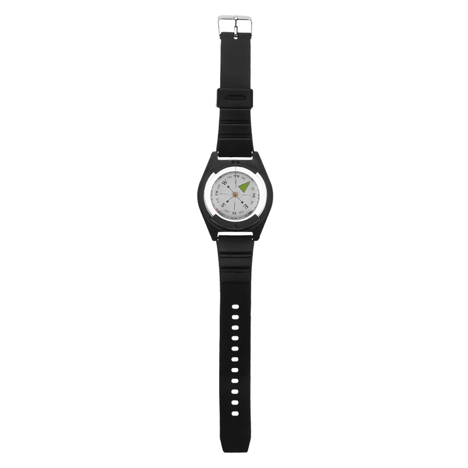 Wristwatch Compass, Wristwatch-Style Compass, Outdoor Mini Lightweight Wristwatch ABS Rubber Strap Tool Accessory Wristband
