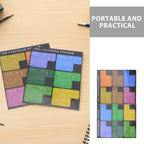 6Pcs 2026 Schedule Calendar Stickers Monthly Planner Adhesive Index Divider Tabs Colorful Notebook Weekly Planner Daily Journal