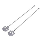Stainless Steel Cocktail Drink Mixer Bar Stirring Mixing Sticks Muddler Ladle Stirrer Swizzle Sticks Coffee Stirring Sticks