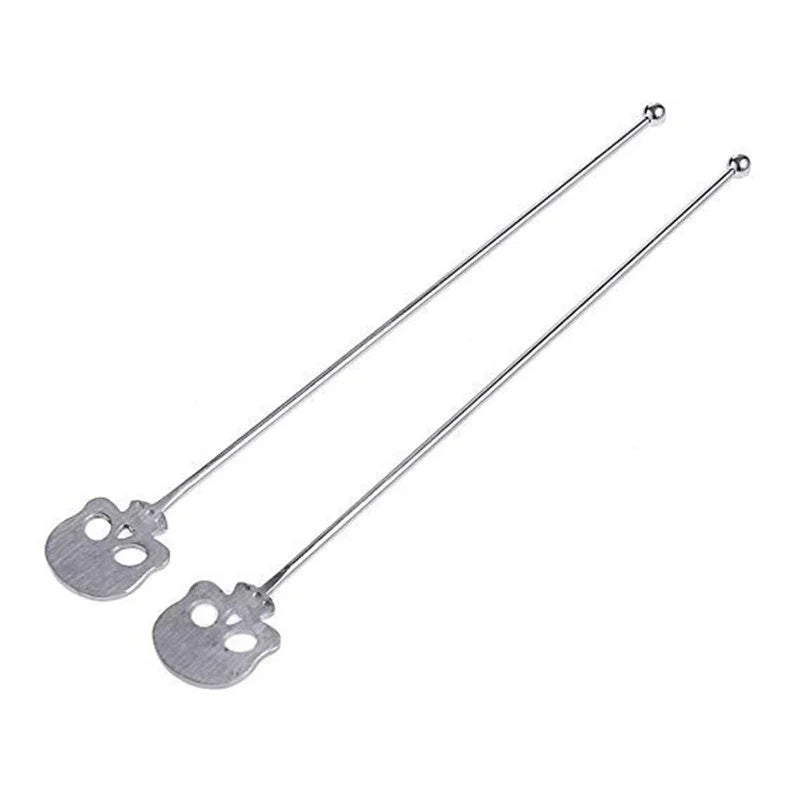 Stainless Steel Cocktail Drink Mixer Bar Stirring Mixing Sticks Muddler Ladle Stirrer Swizzle Sticks Coffee Stirring Sticks