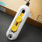 Magnetic Courier Opening Knife Multifunctional Portable Courier Unboxing Knives Retractable Self-locking Rebound Art Knife Tool