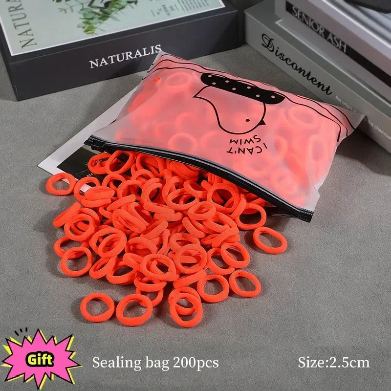 Gift Bag Hair Accessories Girls Bands Kids Rubber Elastique Cheveux Fille Cute Band Elastiques Baby Bandas Headbands Haargummi