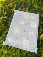 PE Plastic Self-Seal Mailbag，50PCS Thicken Shipping Bags, Cute Cartoon Poly Envelope, Panda Postal Courier Bags