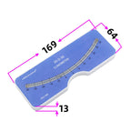 Scoliometer Medical Evaluation Measuring and Testing Meter for Diagnosis of Back and Spine Scoliosis in Adults Child Protractor