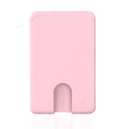 Fashion Sticker Credit Card Holder 3M Mini Adhesive Soft Silicone Mobile Phone Wallet Phone Holder Compatible for Phone Android