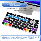Ableton Live Avid Pro Tools Final Cut Pro X PS Hotkey Functional Keyboard Cover US Layout for Magic Keyboard A1644 MLA22B/A