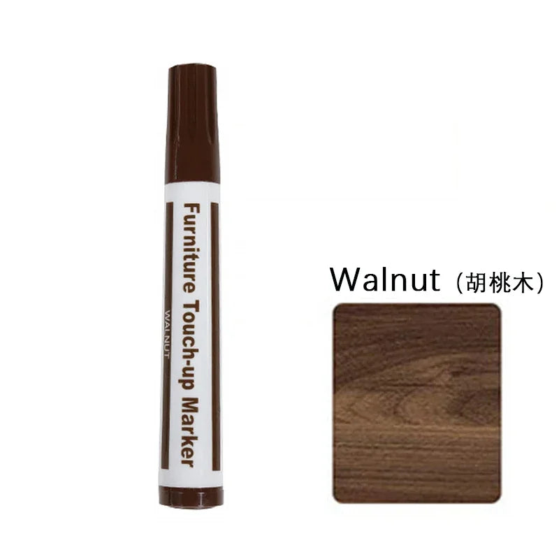 Wooden Furniture Repair Pen Touch Up Markers & Filler Sticks Wood Scratch Restoration Kit Patch Paint Pen Wood Composite Repair