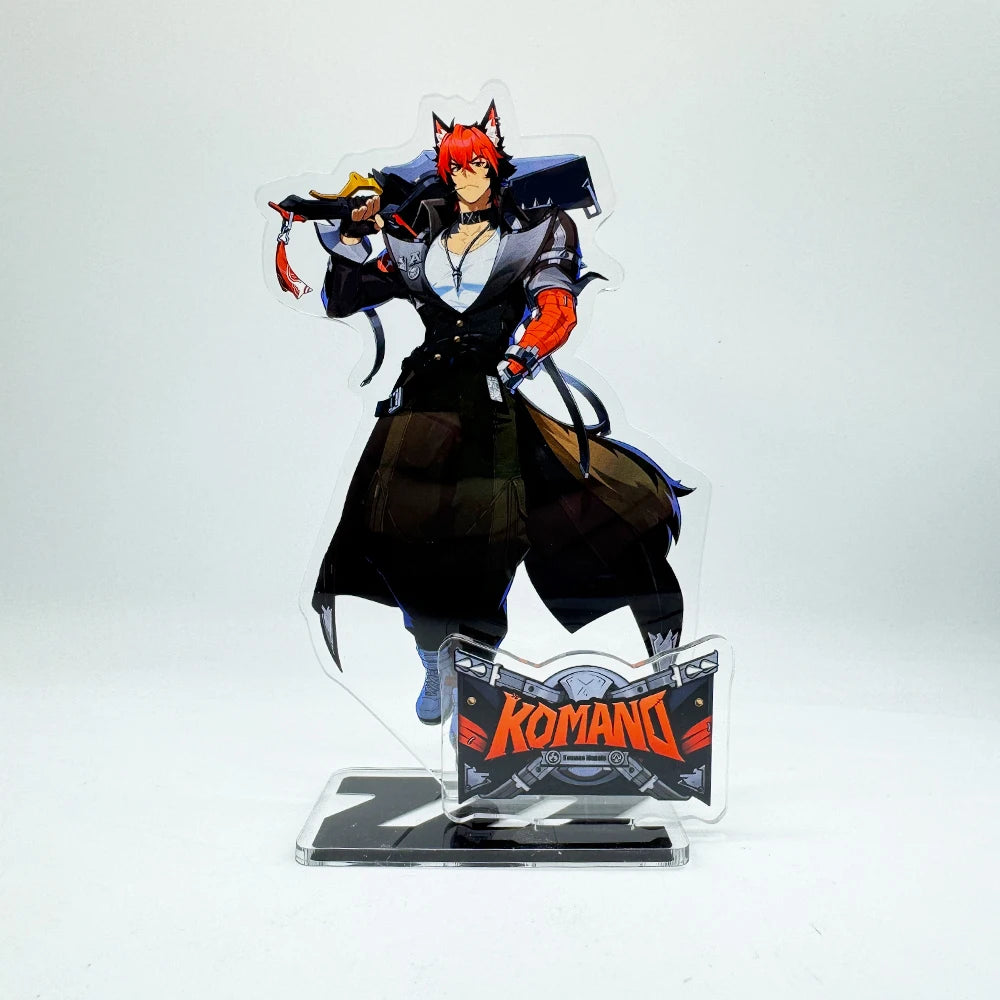 Game Zenless Zone Zero Ye Shun­guang Dialyn Hoshimi Miyabi Anime Acrylic Stand Model Plate Keychain Desk Decor Collection gift