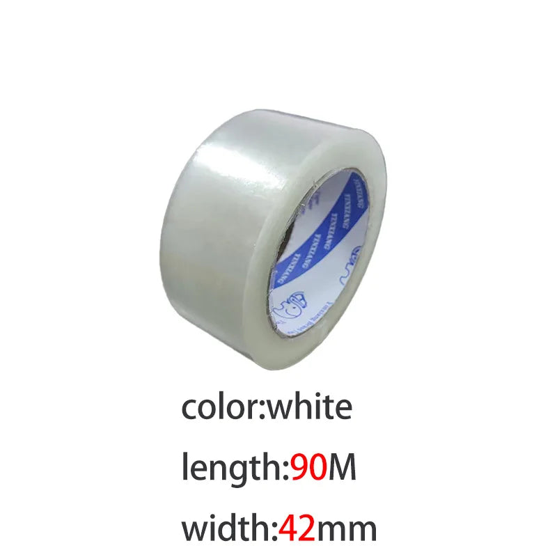 Oversized Roll Sealing Box Tape, Special Tape for Packing and Sealing Boxes, High Viscosity and High Toughness, Household Tape